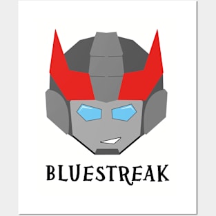 Transformers Bluestreak Helmet Posters and Art